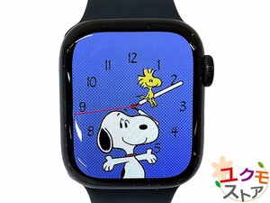 【開始価格1円】 Apple Watch Series 7 ミッドナイト アルミニウム 41mm MKMX3J/A A2473 スポーツバンド アップルウォッチ シリーズ7