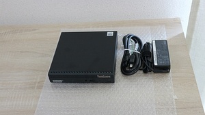 * прекрасный товар!Lenovo маленький размер PC ThinkCentre M70q (Corei5-10400T/8G/SSD256G/Win11)*M3
