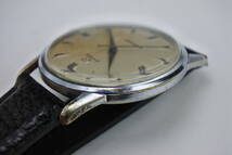 ☆お洒落アンティーク品　1950年代 スイス名機 CYMA 手巻紳士腕時計　 ベルト社外新品_画像7