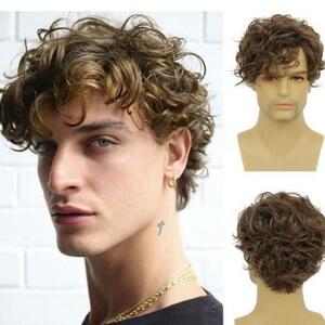  men's wig wig wig stylish good-looking out person manner 