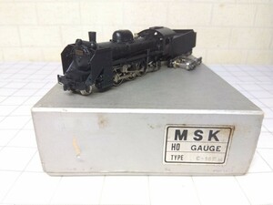 686# HO gauge steam locomotiv C58 MSK.. model .. loss equipped Junk present condition goods 