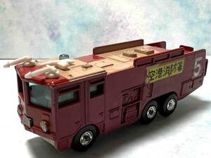 バンダイ空港消防車 バンダイ エアポートシリーズ No.12 化学消防車 CHEMICAL FIRE TRUCK 1970年 当時物 日本製 1/130 　34