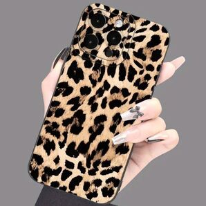 【iPhone15 Pro用】スマホケース 豹柄 イエロー ★新品/未開封★