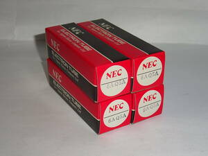 *NEC made vacuum tube 6AQ5A unused origin boxed 4ps.@ exhibit.