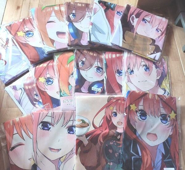 五等分の花嫁 サマーケット マルチクロス等 管12 計16点