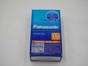  unused storage goods Panasonic Eneloop fast charger + single 3 shape 4 pcs set *K-KJ55MCC40*