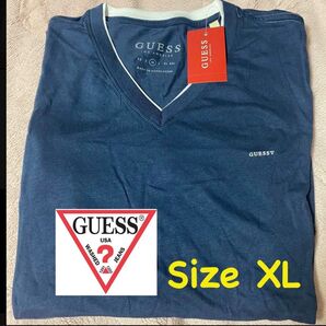 Guess sizeXL t shirt Tシャツ V neck