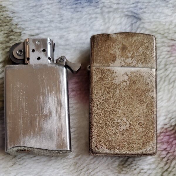 ZIPPO STERLINGシルバー2001 スリム