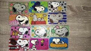  Snoopy Kirakira жестяная банка 47 шт. комплект планшет жестяная банка кейс редкий 