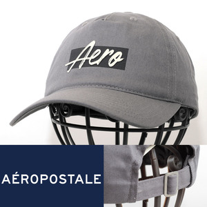 ローキャップ 帽子 メンズ エアロポステール Aeropostale Script Box Logo Adjustable Hat グレー 0093926561 USA ブランド