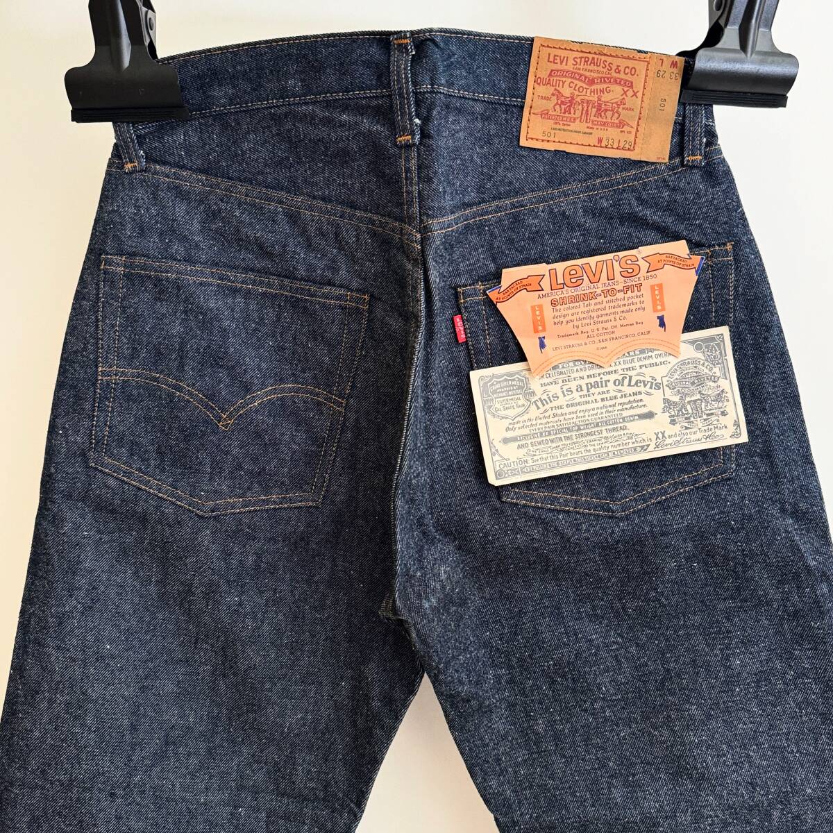 2025年最新】Yahoo!オークション -リーバイス 501 66 w33の中古