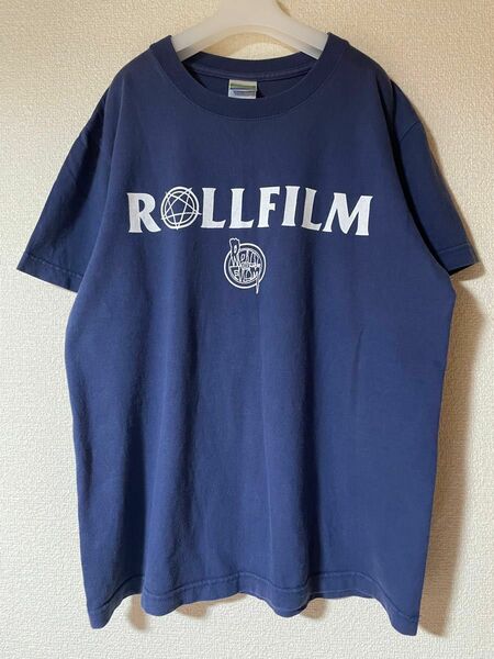 ROLLFILM ロールフィルム Tシャツ United Athle ユナイテッドアスレ ネイビー M 男女兼用 ユニセックス