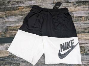  последний M Nike большой Logo тренировочный шорты осмотр двухцветный bai цвет sushu пирог ru земля половина чёрный / белый черный / белый 
