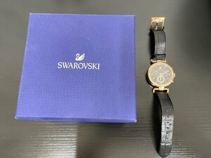 【中古品・動作未確認】SWAROVSKI スワロフスキー 5295320　Era Journey ウォッチ クロノグラフ