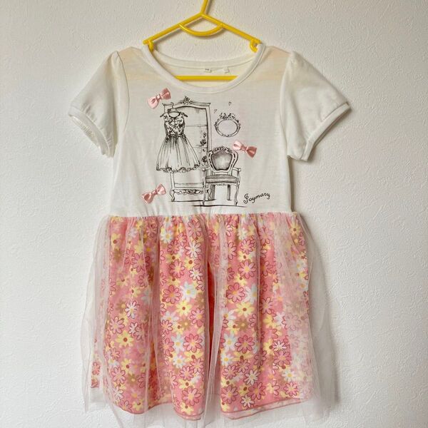女の子 夏服 ワンピース 110サイズ