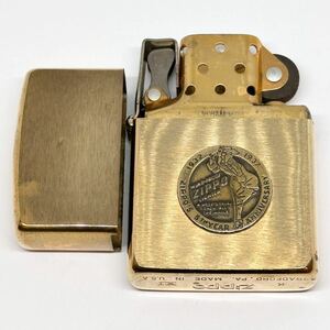 ZIPPO ジッポー オイルライター バルガガール　ゴールドカラー