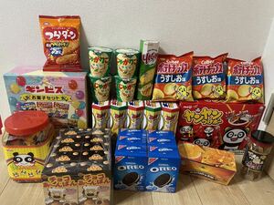 ① 1 jpy start confection assortment ..... potato chip s.yanyan attaching bo-....-...karu Pas set sale 