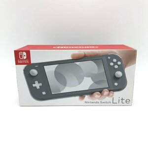 FUR【中古】完備品 任天堂 Nintendo Switch Lite (ニンテンドースイッチライト) グレー 動作確認済【034-240601-CH-05-FUR】