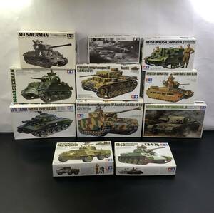 A120 1 jpy ~ not yet constructed Tamiya 1/35 military miniature series other America Germany England tank etc. plastic model together set 