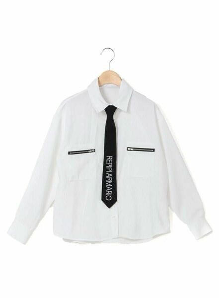 repipi armario ネクタイ付き　長袖シャツ　Mサイズ