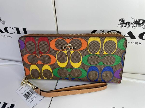 コーチ/COACH 長財布 財布　正規品　 アウトレット商品