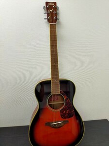 1円〜☆ YAMAHA ヤマハ FS720S TBS アコースティックギター 楽器 ケース付き