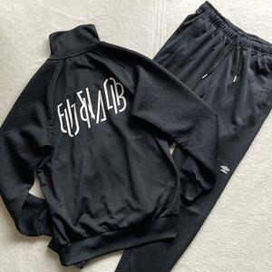 Umbro UMBRO выставить верх и низ спортивная куртка джерси вышивка принт Logo [L] чёрный черный 