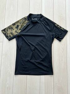 UNDER ARMOUR アンダーアーマー Tシャツ ブラック 半袖 黒 コンプレッション HEATGEAR 3XL ヒートギア