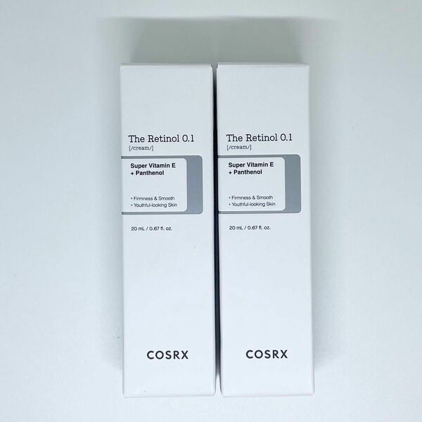 COSRX コスアールエックス レチノール 0.1 %クリーム 20ml 2本