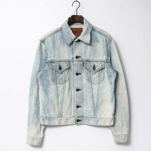 TH6215//90sヴィンテージ*リーバイス/Levi's*71557/サード/3rd/メンズ40/デニムジャケット/ジージャン/Gジャン/ブルゾン/BIG E/71557-0214