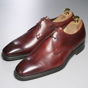 SGP9679//イングランド製*チーニー/CHEANEY×シップス/SHIPS*メンズ8F/プレーントゥ/レザーシューズ/革靴/茶/ブラウン