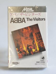 [W4110] metal кассетная лента METAL[aba/ The * visitor z] disco Mate запись ABBA TheVisitors DMP-3306 DIGITAL RECORDING б/у 