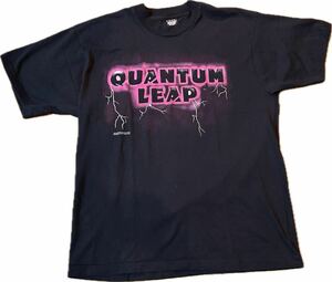 海外ドラマ 80s USA製 Quantum Leap T-Shirt タイムマシーンにお願い Tシャツ Movie ムービー 映画 Drama クォンタムリープ サンダー 稲妻