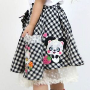 チェックスカート