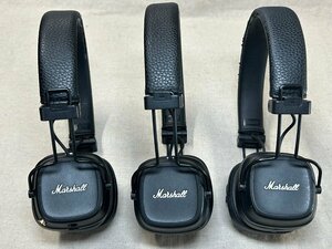 ①動品/マーシャル/MAJOR/ Marshall IV /ワイヤレス ヘッドフォン ヘッドホン まとめて 計３点