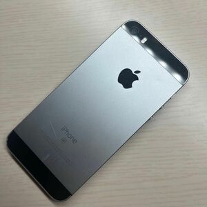 iPhoneSE 32GB スペースグレイ　SIMフリー　バッテリー最大容量80% 割れなし