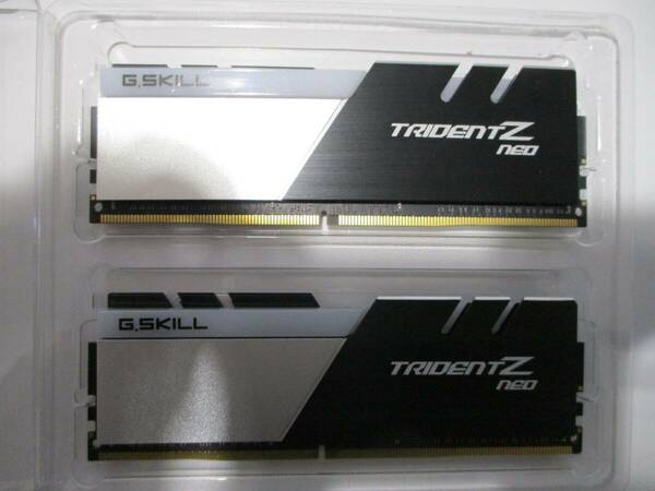 G.Skill Trident Z NEO DDR4-3600 CL16-16-16-36 32GB (16GB×2枚)2セット 計64GB G.Skill F4-3600C16D-32GTZN