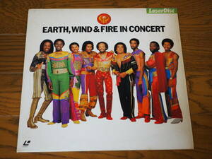 LD♪アース・ウインド＆ファイアー　イン・コンサート♪EARTH, WIND & FIRE IN CONCERT