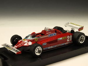 1/43 フェラーリ 126CK Turbo G.P. Italia 1981 F1世界選手権　ブルム Brumm 　イタリア製