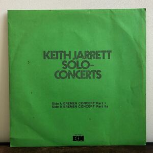 Keith Jarrett / Solo Concerts: Bremen / Lausanne キース・ジャレット レコード 国内盤 ジャンク