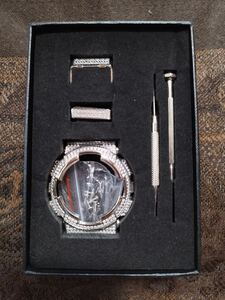 ジーショックカスタムのパーツ 新品　腕時計 CASIO G-SHOCK G-SHOCK カスタム GA-110専用 G-CUSTOM カスタムケース　ジルコニア　NEW 