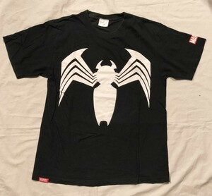 ベノム Tシャツ ユニバーサルスタジオ Lサイズ 黒系 スパイダーマン ムービーTシャツ