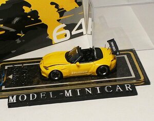 ^ hard-to-find!YELLOW!YMODEL 1/64 Atenza MAZDA MX-5 MX5 Roadster PANDEM bread temRocket Bunny limited goods 