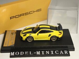 ▲入手困難！YELLOW！限定品！Porsche 1/64 ポルシェ Porsche 911 991 GT2 RS