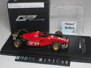 ▲入手困難！GP43-40A 世界限定500台！GP Replicas 1/43 フェラーリ Ferrari 412 T2(1995) #27 Jean Alesi 新品 F1