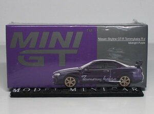 ▲入手困難！MINIGT 1/64 Nissan Skyline GT-R (R34) Tommykaira R-z Midnight Purple MGT00616 新品 TSM MINI GT