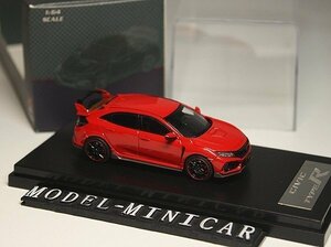 ▲入手困難！赤！LCD 1/64 ホンダ Honda Civic シビックType R タイプ R 無限 FK8 新品