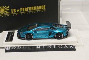 ▲世界限定999台！Artmins Green！ONEMODEL 1/64 ランボルギーニ Aventador LP700 Liberty Walk LB Works ONE MODEL