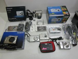 * compact digital camera etc. Sony / Nikon / Panasonic / Canon / Olympus etc. 8 point set operation not yet verification present condition delivery 