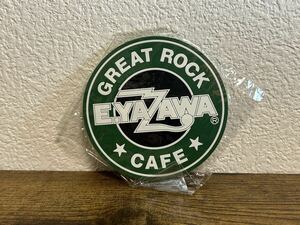 ★送料無料★ 新品 当時物 矢沢永吉 YAZAWA レア コレクション グッズ 入手困難 ラバーコースター コースター コーヒー ビール スタバ 等に